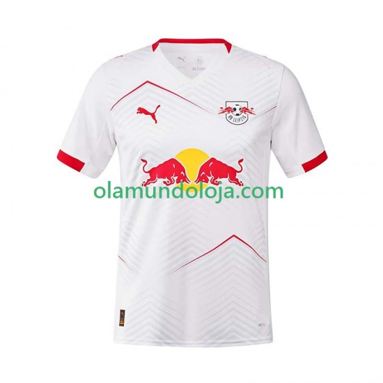 Camisola RB Leipzig Homem Equipamento Primeiro 2025-2026 Manga Curta